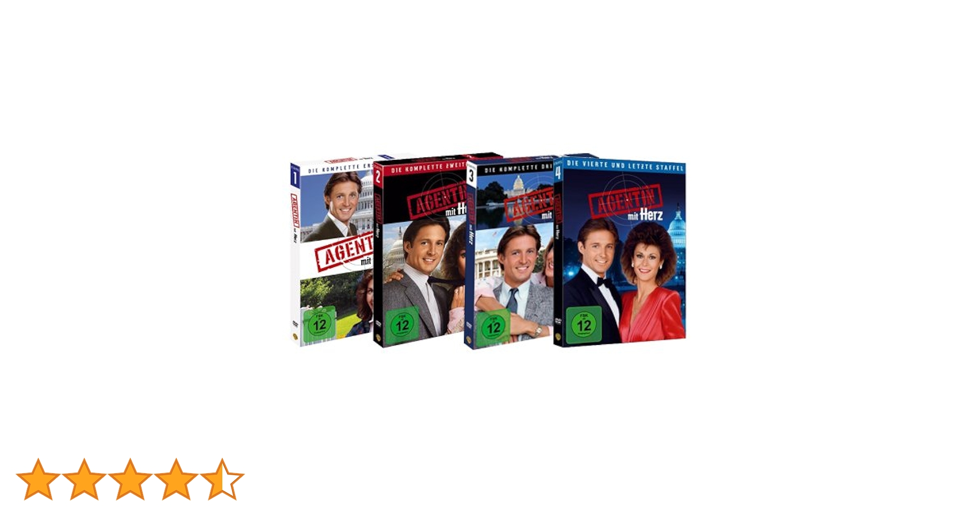 Scarecrow and Mrs. King - Complete Series 1 2 3 4 - Import